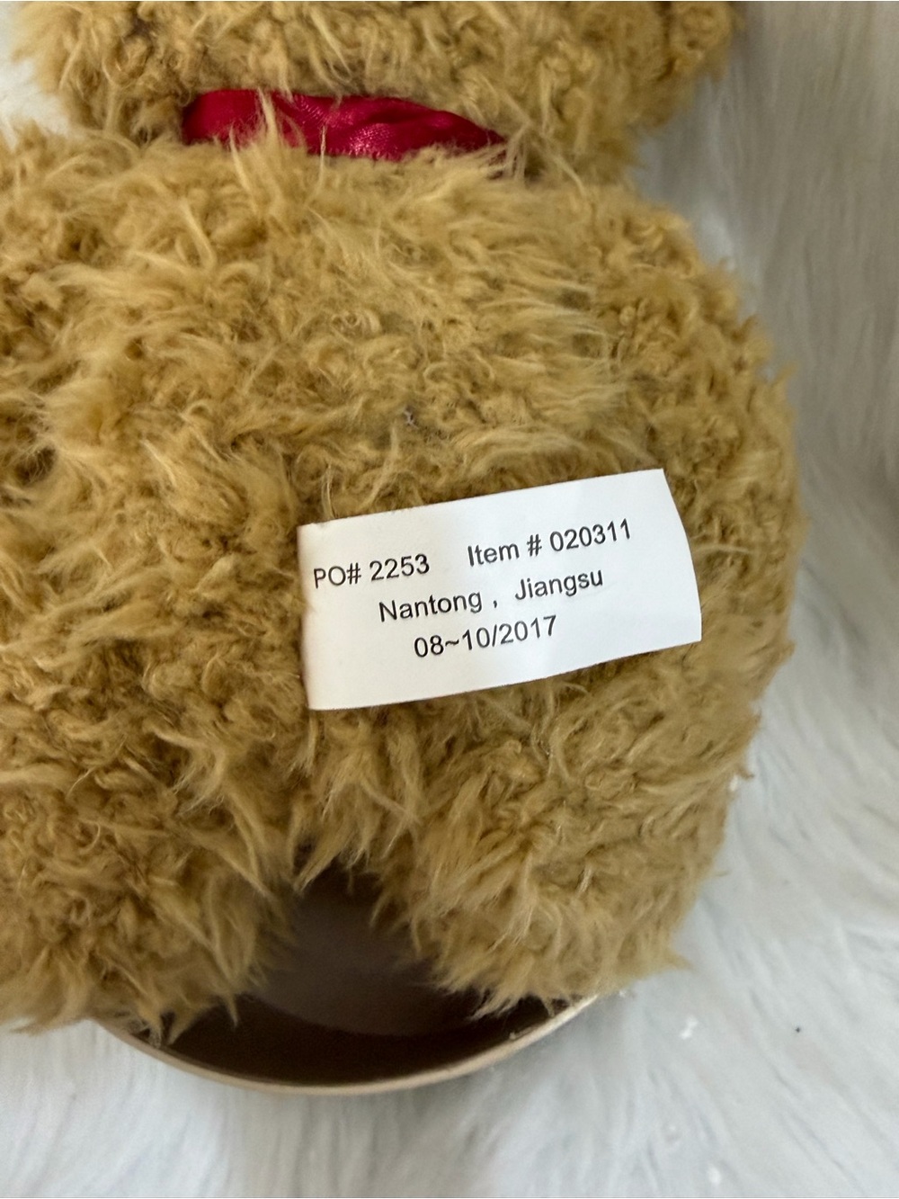 Altar’d State Noelle A Christmas Collectible Jointed Teddy Bear 2017 with Box - Picture 6 of 9